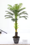 Emerald Leaves Artificial Bonsai Nearly Natural Artificial Palm Silk Plants Trees 179