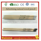 Natural Wood Hb Pencil for Hotel Advertising Gift