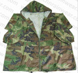 Military Camouflage Waterproof PVC Rain Jacket
