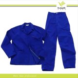 Custom High Quality Anti-Static Fire-Retardant Blue Cotton Work Uniform (U-101)