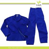 Custom High Quality Anti-Static Fire-Retardant Blue Cotton Work Uniform (U-101)