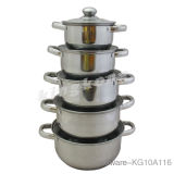 10PCS Stainless Steel Tableware (KG10A116)