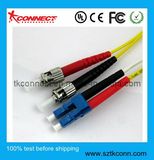 St/LC 9/125 Duplex Fiber Optic Patch Cord