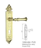 Hot Sale Classical Wooden Door Lock 1008-484 PVD