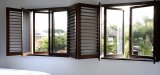 Aluminum Louver Window Combined with Casement Window