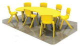 Kindergarten Furniture of Plastic Kids Table (KF-07)