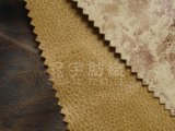 Home Textile Bronzing Suede Fabric with Nonwoven Backing