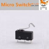3A 250VAC Electric Tiny Micro Switch Kw-1-253
