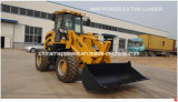 Wheel Loader with Snow Plow