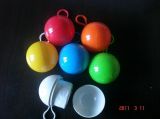 Plastic Disposable Colorful Ball Raincoat