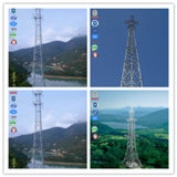 Steel Cell Phone Antenna GSM Telecommunication Towers