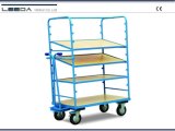 Plywood-Steel Shelves Storage Trolley (CST30B)