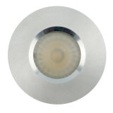 Lathe Aluminum GU10 MR16 Round Fixed Recessed LED Bathroom Downlight (LT2900)