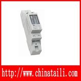 Ddm30sc Single-Phase Two-Wire Electronic DIN-Rail Active Energy Meter (1Pole, LCD Display)