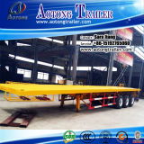 2*20ft/40ft Container Flatbed Truck Semi Trailer Chassis