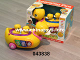 B/O Universal Duck Car Toys with Music Light (043838)