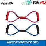 Figure 8 Fitness Workout Elastic Stretch Band Exercise Tube