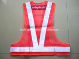 LED Safety Reflective Vest (yj-1017105)