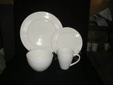 White Porcelain Dinner Set