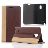 Luxury Wood Pattern Wallet Leather Case for iPhone&Samsung, Popular for Men, Offer Many Models