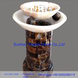 Hotel Cladding Marble Ashtray Design Dustbin Sculpture (XD-D01)