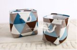 Canvas Fashionable Foldable Storage Box with Handle