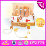 2015 Impersonate Doctor Games Set Medicinal Toy Series, Funny Medicine Toys for Kids, Wooden Children Toy Doctor Play Set W10b041