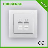 Good Switch Hoosense Electrical Appliance Manufacturing Telephone+Computer Socket