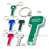 New Product LED Flashing Key Chain with Logo Print (4091)