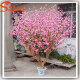 Indoor Decoration Artificial Fake Cherry Blossom Tree Bonsai