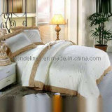 Bed Linen with Color Border Printing (BL-007)