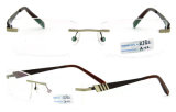 2015 Titanium Rimless Eyeglasses Frame (BJ12-312)