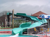 Outdoor Playground Flume Spiral Slides
