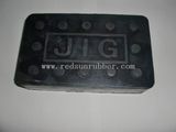Rectangular Natural Rubber Feet