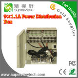 9 CH 1.1A Power Distribution Box with DC Cable, Spare Fuses (SPB91210B)