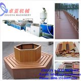 PE Wood Profile Extrusion Line for Outdoor Decking/Cladding/Railing/Window/Profile