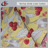 55%Linen45%Viscose 10*10 44*38 Printed Woven Fabric