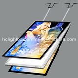 Hot Double Side Aluminum Magnetic Slim LED Light Box