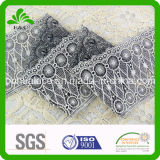 Creative Geometrical Polyester Embroidery Water Soluble Lace