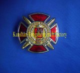 Military Badge with Two Color Plating