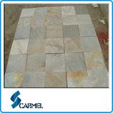 Natural Yellow Wooden Slate Tile for Wall and Floor (CM-16)