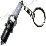 Spark Plug Key Chain, Metal Key Chain with Light (M-PK001)