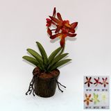 Artificial Potted Flower, Imitative Silk Orchid