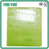 Green Leather Cover Notebook for Diary, Journal, Gift