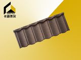 Stone Coated Metal Roofing Tiles, Interlocking, 1350*420*0.42mm, Multicolors