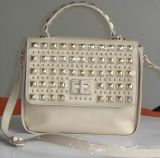 Handbag Studs Decoration PU Handbag (HX63020)