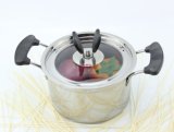 Stainless Steel Different Top Bead Soup Pot (FT-1403-B)