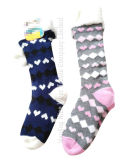 Winter Warm Floor Socks with Jacquard