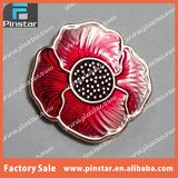 Alibaba China Pinstar Factory High Quality Cheap Custom Metal Flower Lapel Pin