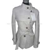 Women's Fashion Wool Overcoat -12